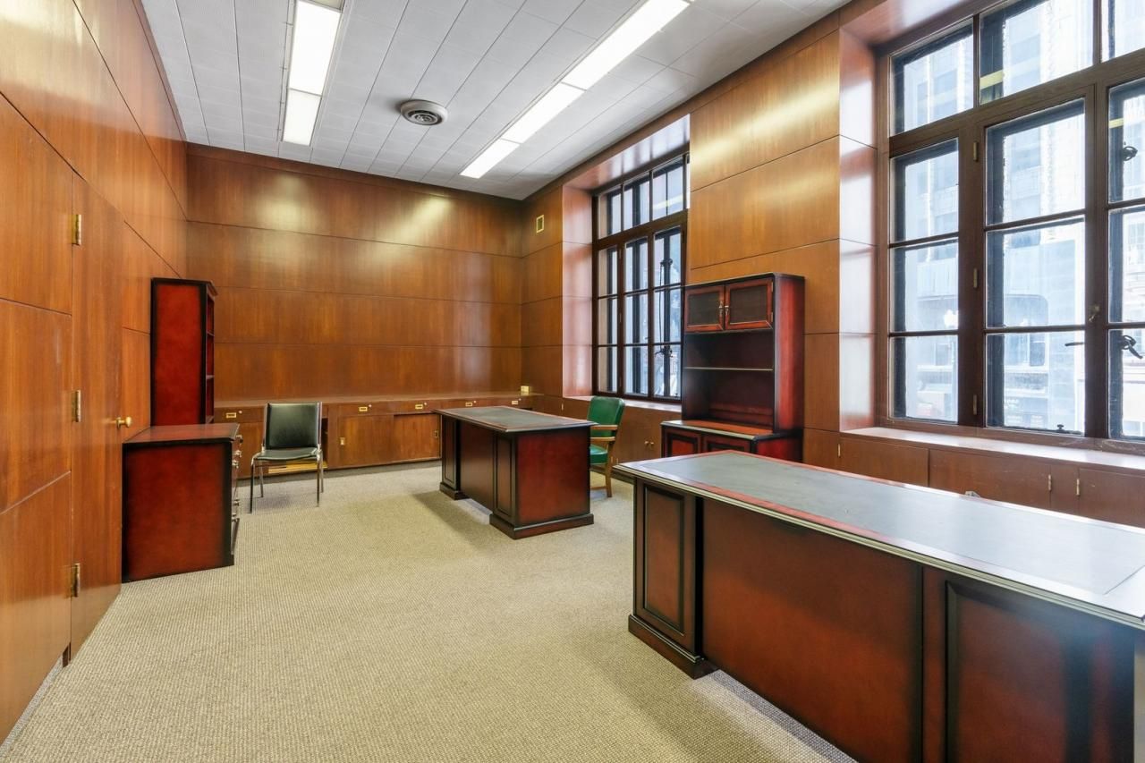 Original office before